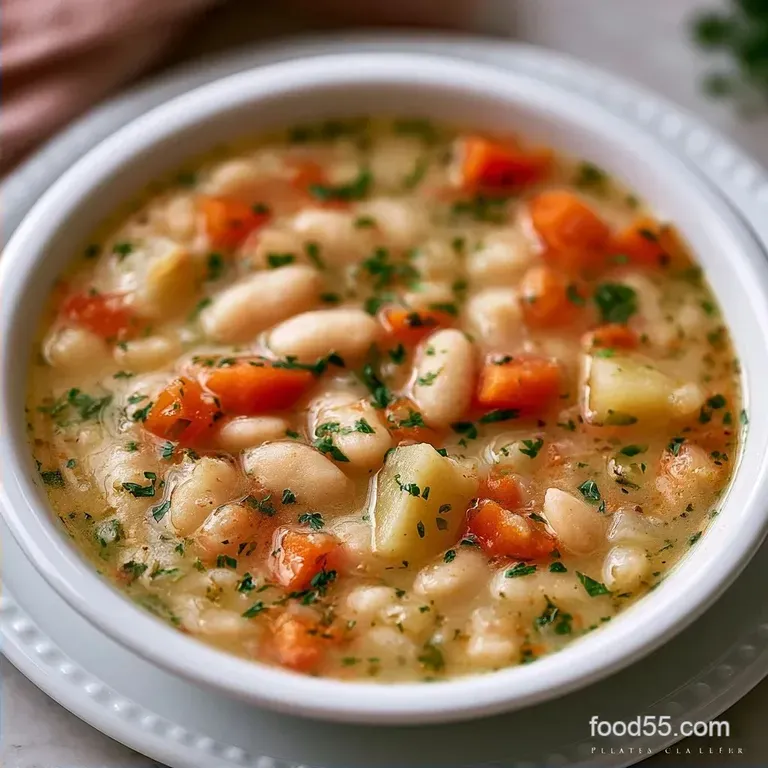 Slow Cooker White Bean Soup: Velvety and Hearty