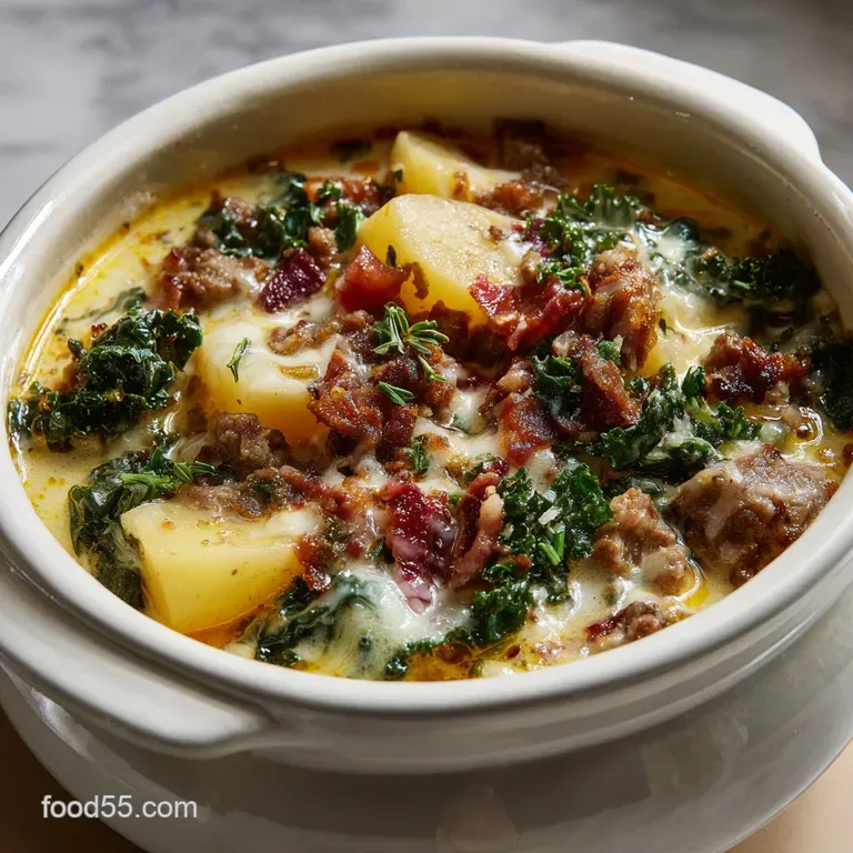 Slow Cooker Zuppa Toscana: 40-Minute Copycat presentation