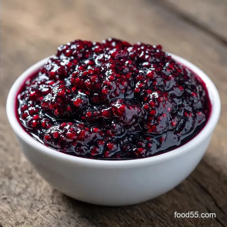 Small Batch Mulberry Jam: Tangy and Glossy