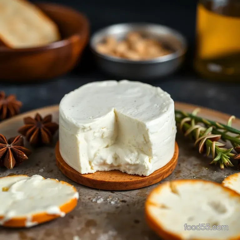 Smoked Cream Cheese with Everything Bagel Spice and Honey Drizzle