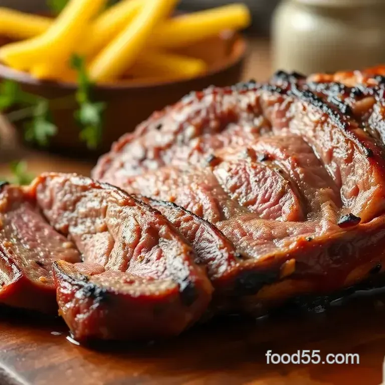 Smoked Leg of Lamb - Tender and Flavorful
