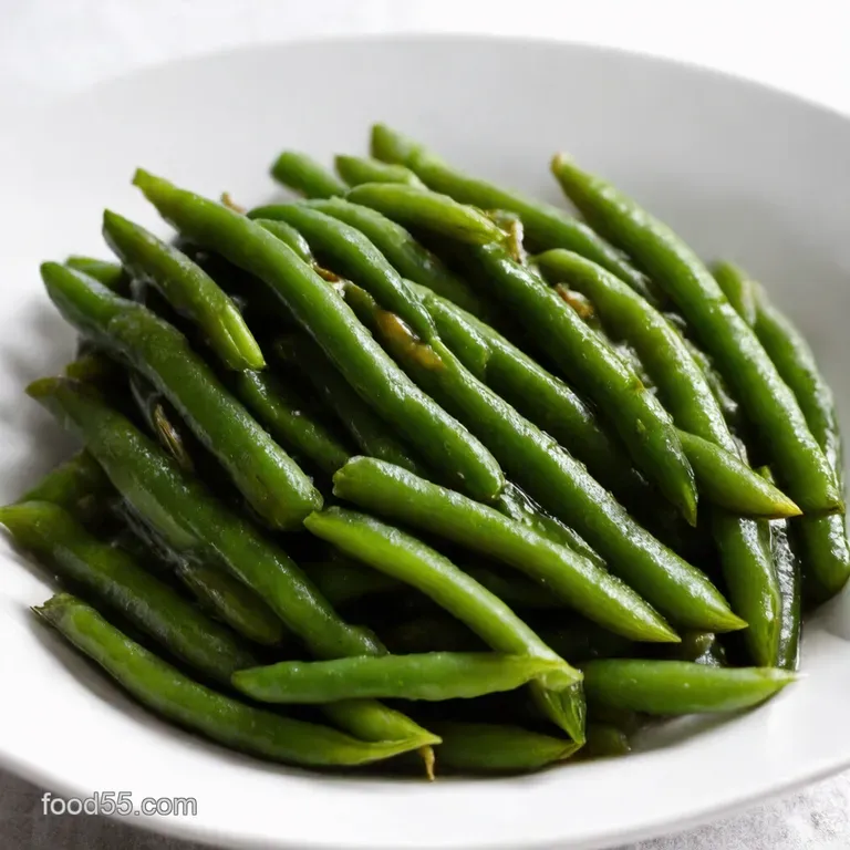 Smoky Southern Green Beans with Bacon Brown Sugar
