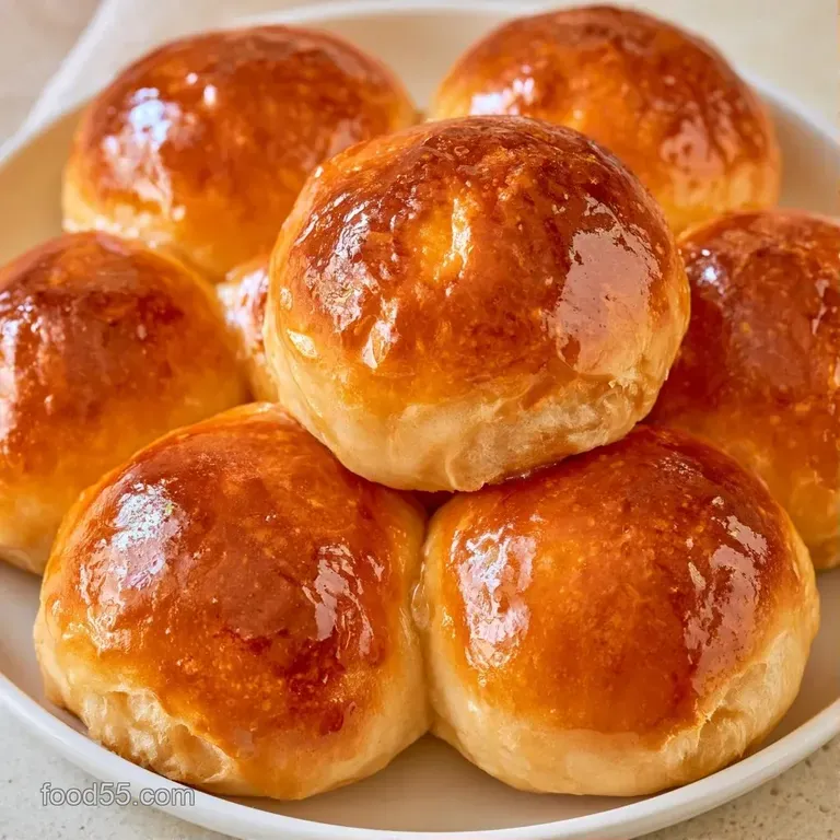 A basket of warm, buttery rolls served with a small dish of softened salt butter on a neutral linen tablecloth.