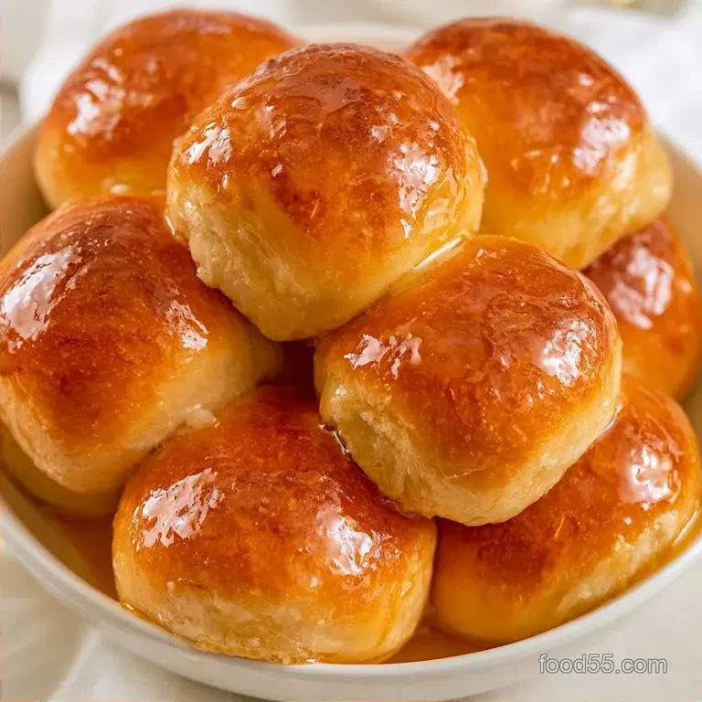 Buttery Sourdough Discard Dinner Rolls