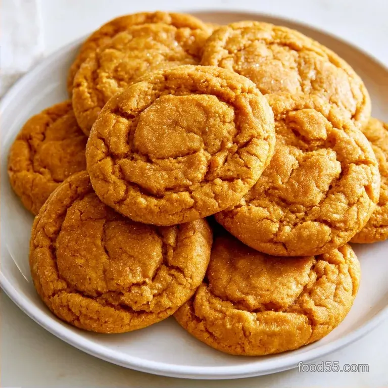 Chewy Sourdough Discard Pumpkin Cookies