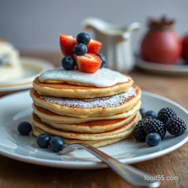 Sourdough Sunrise Stacks presentation