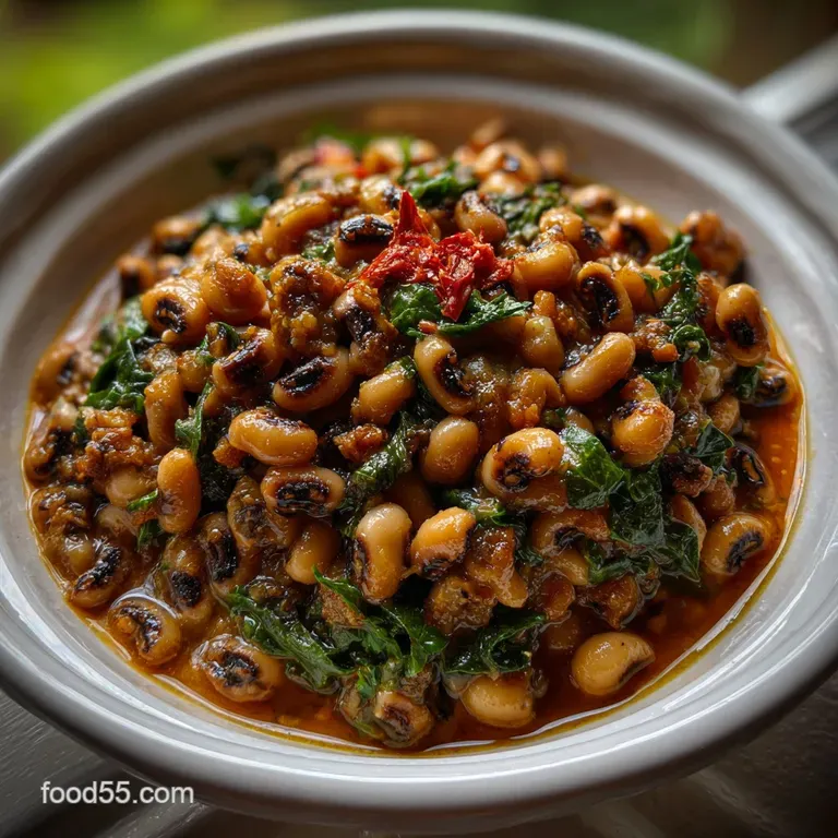 Southern Black Eyed Peas Recipe: Velvety Umami Finish