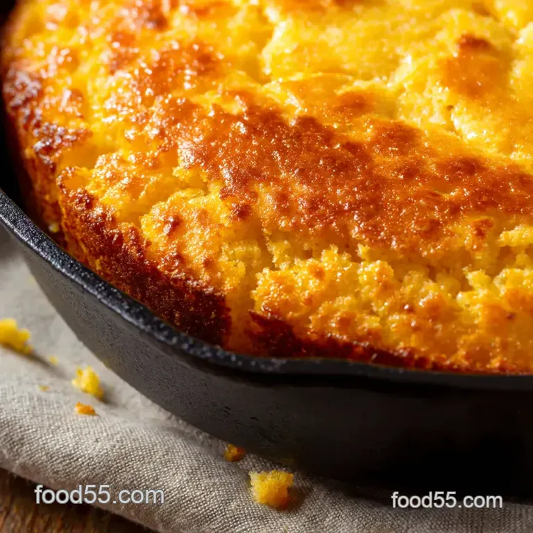 Southern Comfort Cornbread: The Perfect Skillet Bake presentation