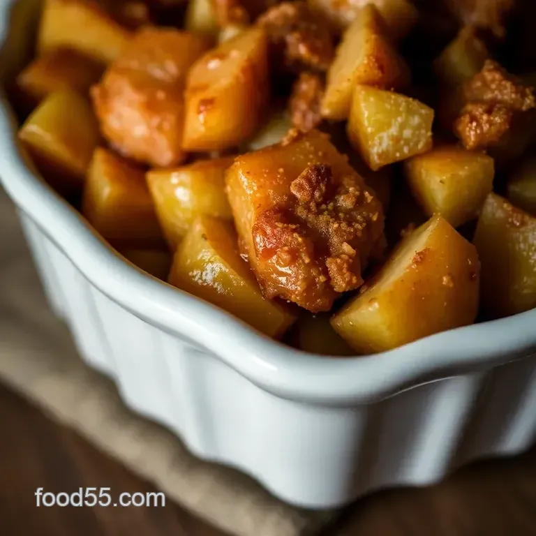 Southern-Style Fried Apples: A Cracker Barrel Classic presentation