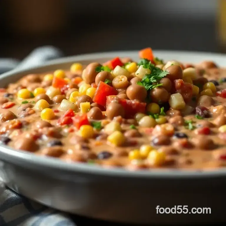 Southern Style Redneck Caviar: A Flavorful Southern Dip presentation