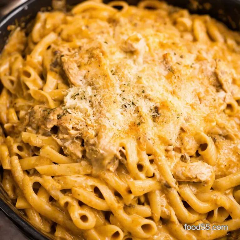 Speedy Chicken Tetrazzini Comfort Food Fast presentation
