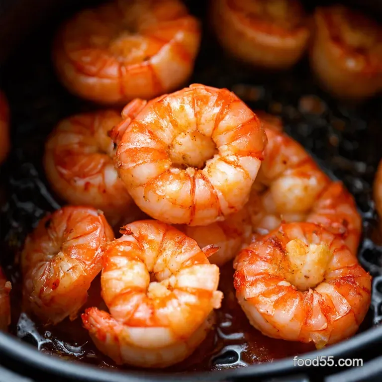 Speedy Gonzales Shrimp 6Minute Air Fryer Garlic Butter Shrimp presentation