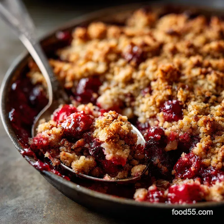 Thanksgiving Desserts: The Effortless Make-Ahead Cranberry Orange Crumble