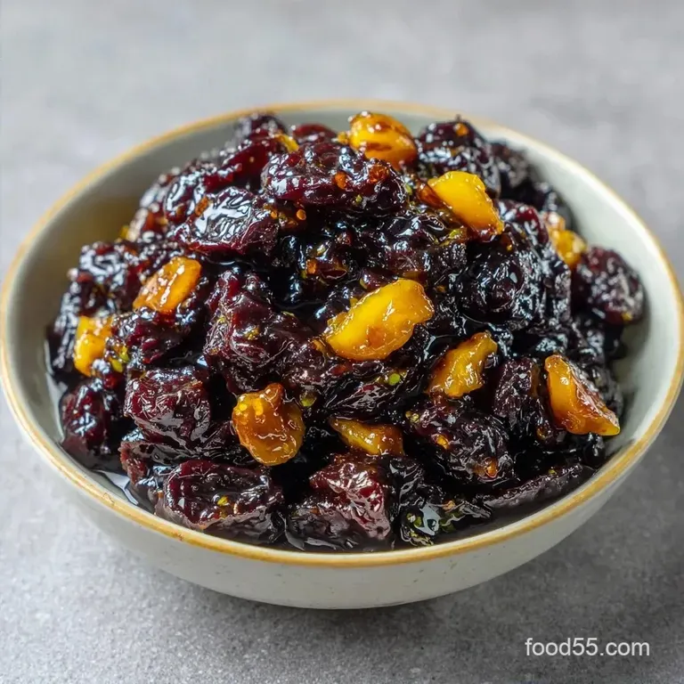 Spicy Mulberry Chutney: Tangy and Bold
