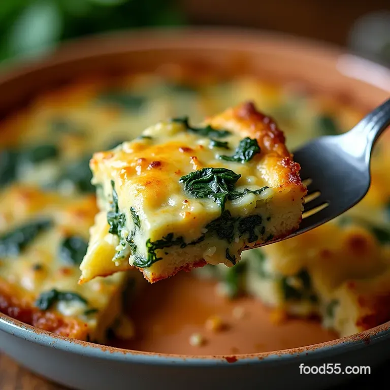 The Aegean Sunrise Breakfast Bake Savoury Cheesy Ohsoeasy Strata presentation