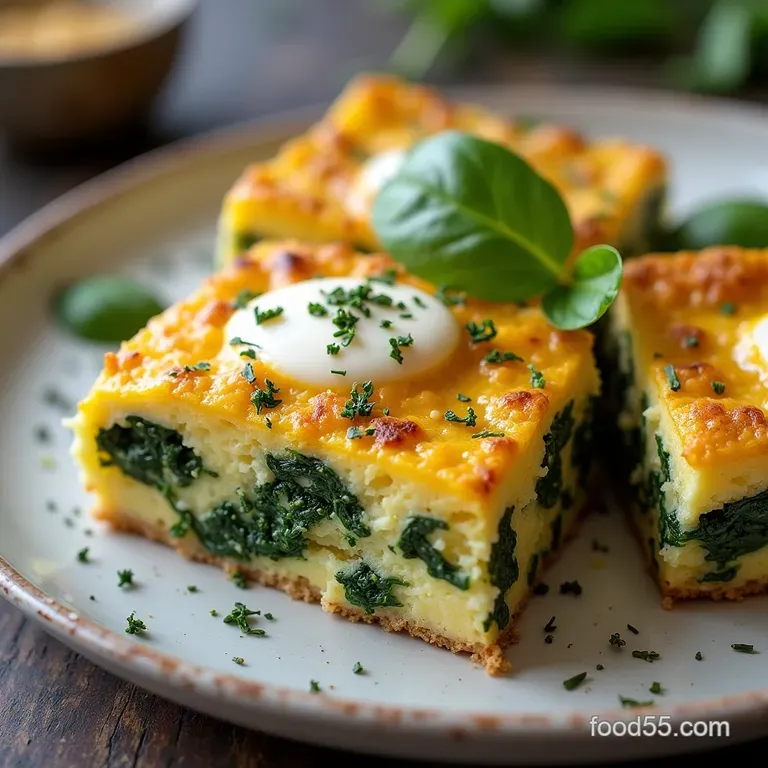 The Aegean Sunrise Breakfast Bake Savoury Cheesy OhSoEasy Strata