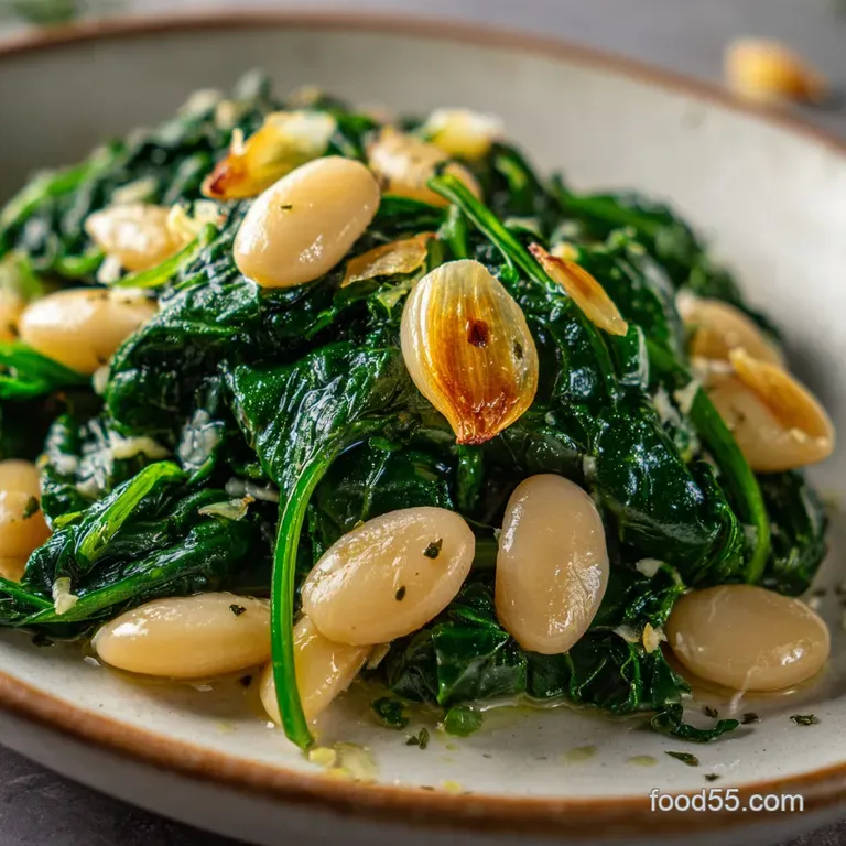 Spinach White Bean Power Bowl: Nutty and Zesty
