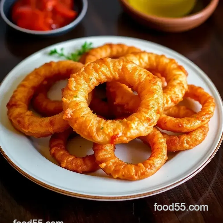 Steam Sweet Onion Rings in 25 Minutes presentation
