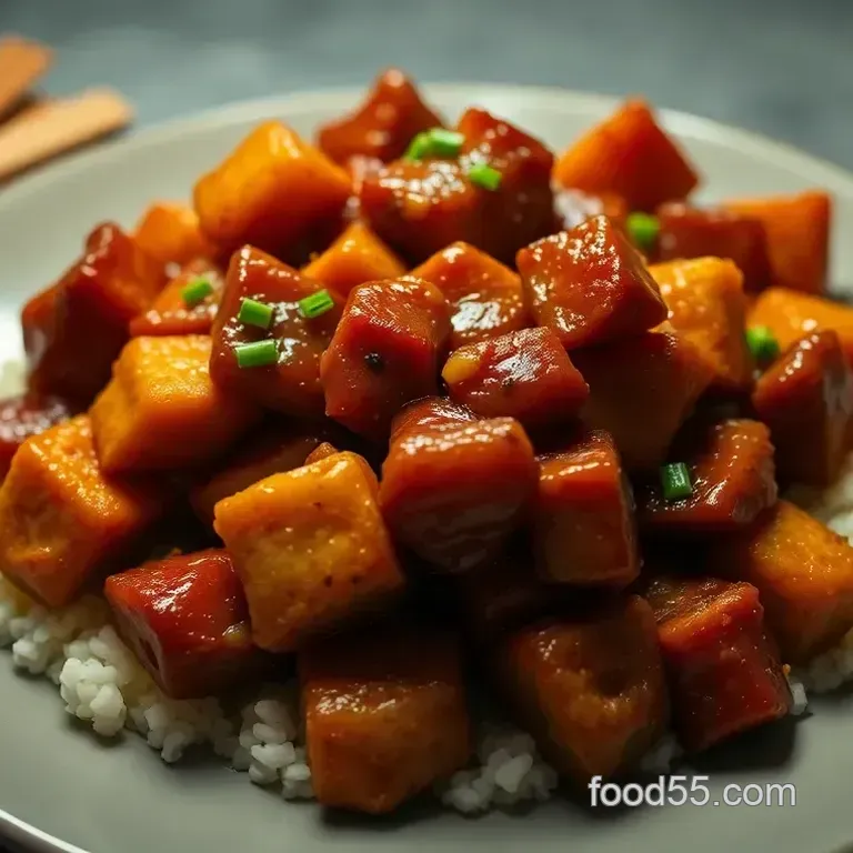 Sticky Bourbon Chicken Sensation