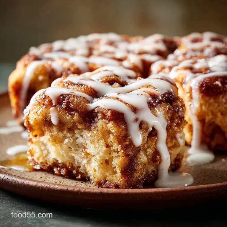 Cinnamon Roll Bites: the Ultimate Sticky Gooey Dessert presentation