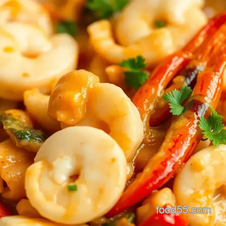 Stirred Creamy Seafood Delight