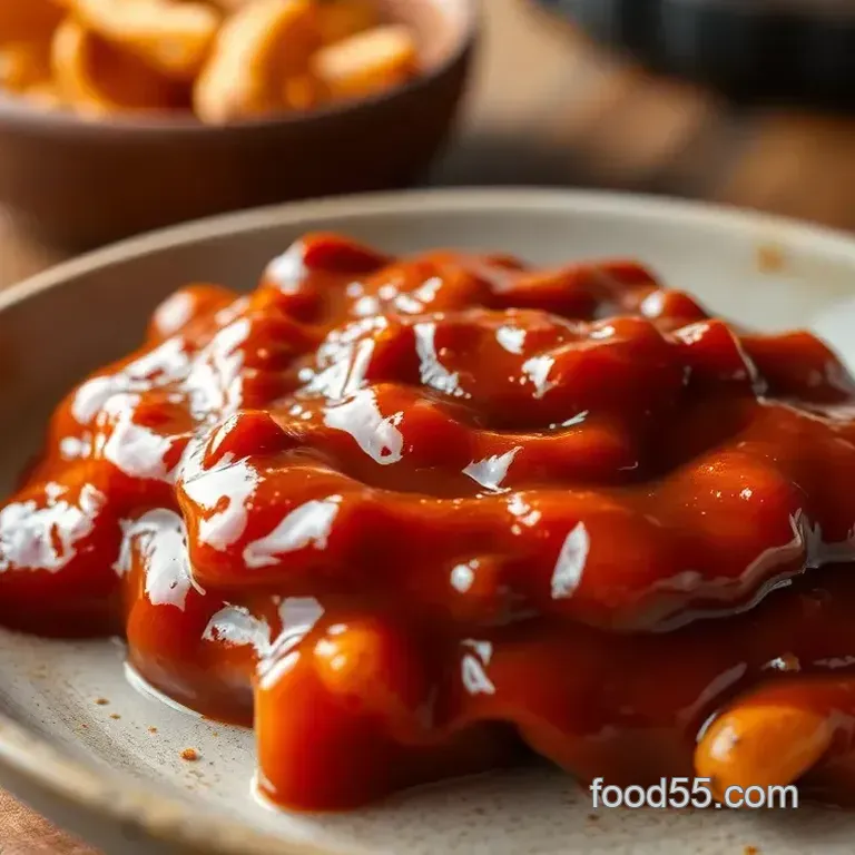 Stove BBQ Sauce with Rich Flavor