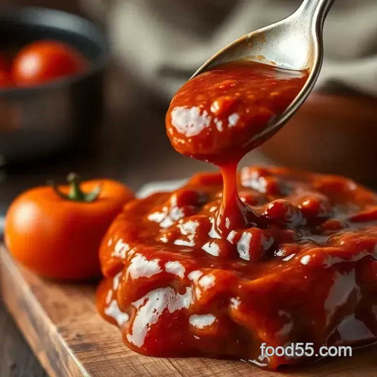 Savory Tomato & Molasses Stove BBQ Sauce