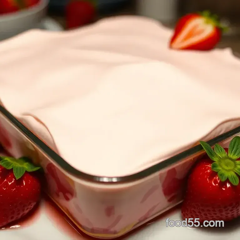 Strawberry Jello Poke Cake
