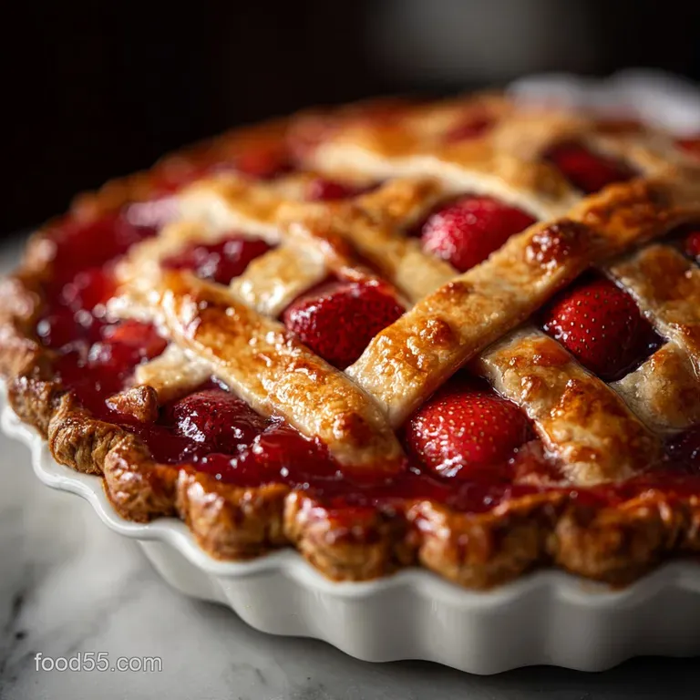 Strawberry Pie Recipe With Jello: Ruby Red Suspension