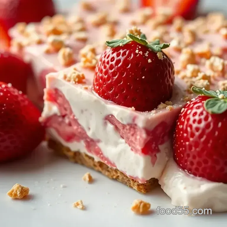 Strawberry Pretzel Dessert Delight