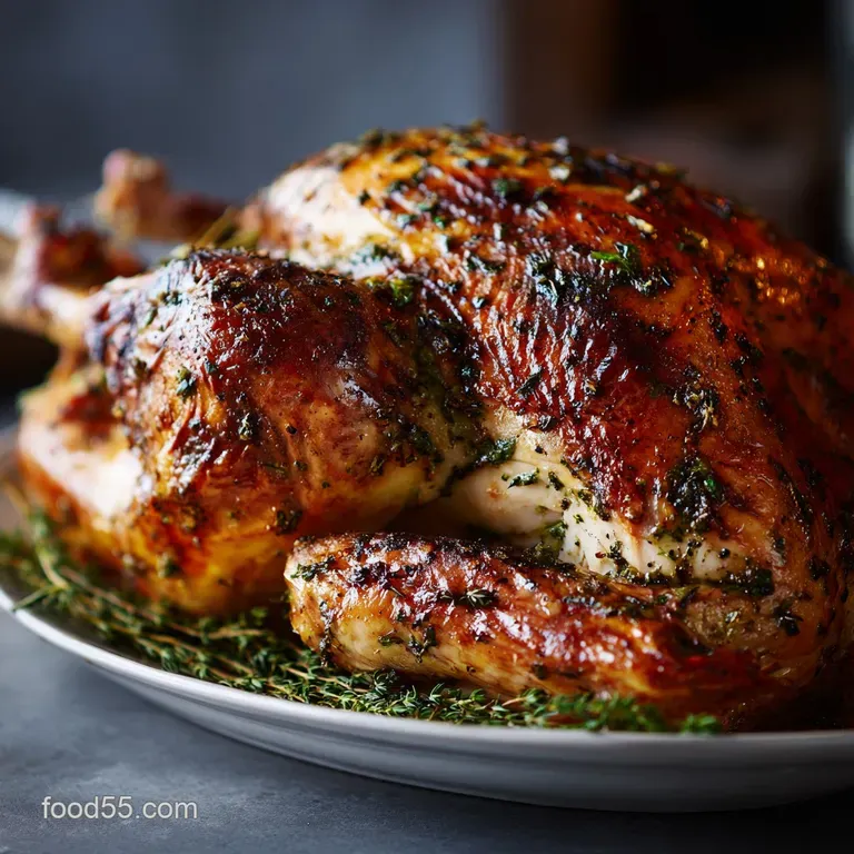 Roast Turkey: Perfect Herb-Butter Method for Your Holiday Feast presentation
