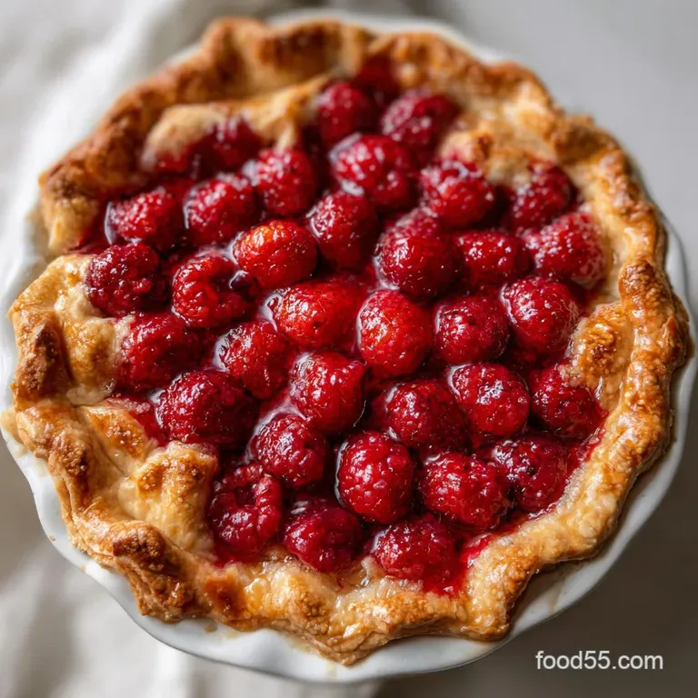 Raspberry Pie: the Proper Flaky Crust Recipe presentation