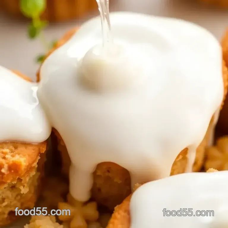 Sugar-free Icing and Glaze presentation
