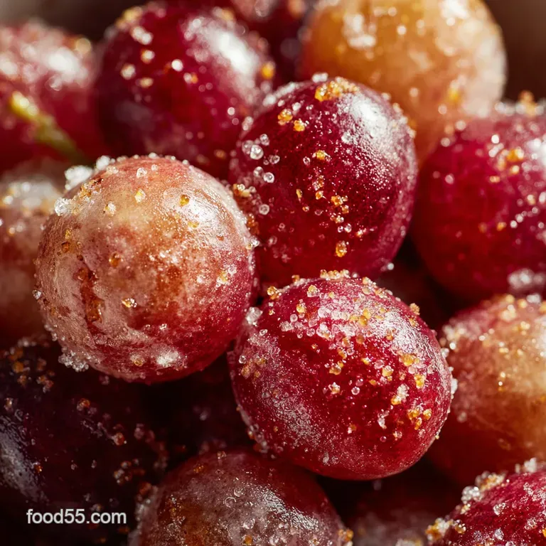 Sugared Prosecco Grapes: the Ultimate Grown-Up Garnish Recipe presentation