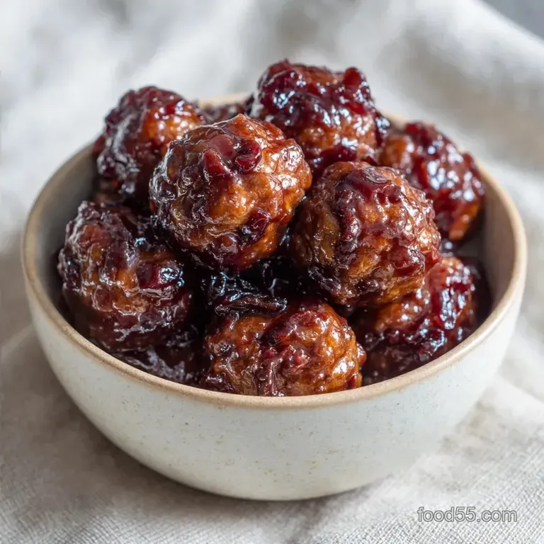 Summer BBQ Crockpot Meatballs: Sticky and Tangy