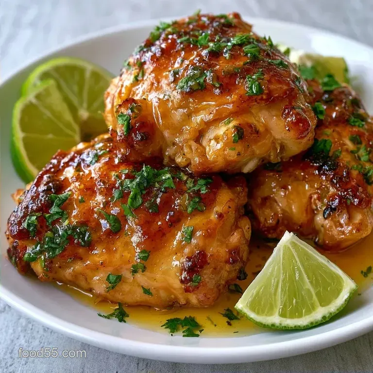 Summer Crockpot Honey-Lime Chicken
