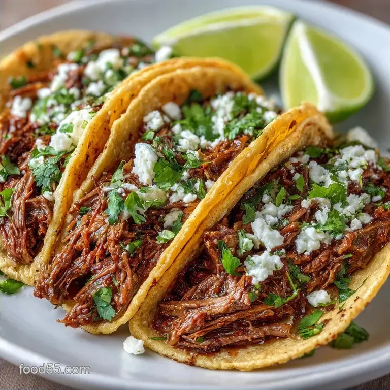 Summer Crockpot Shredded Beef Tacos: Tender and Smoky