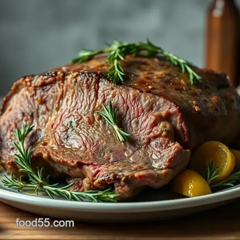 Sunday Best Rump Roast Recipe: Rosemary &amp Garlic Bliss!