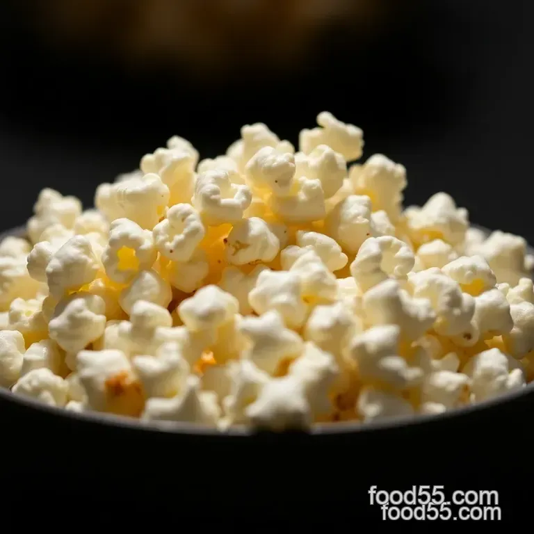 Sweet and Salty Delight: Gourmet Popcorn Treat presentation