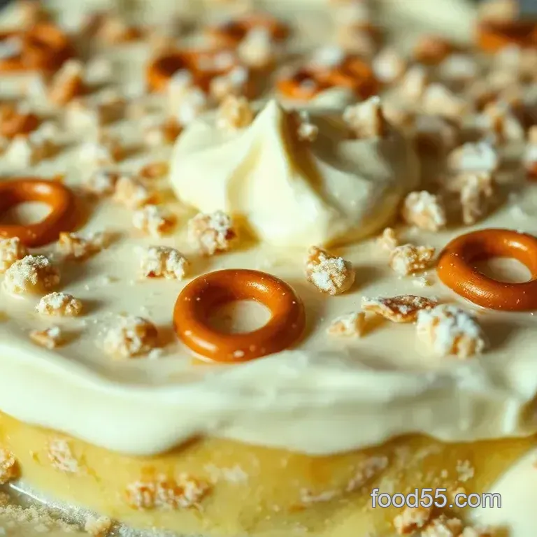 My Family' s Favourite Jello Pretzel Dessert: Easy & Delicious!