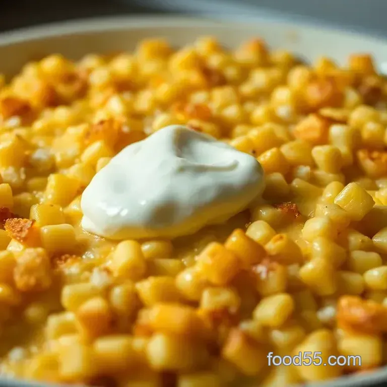 Sweet & Savory Corn Casserole