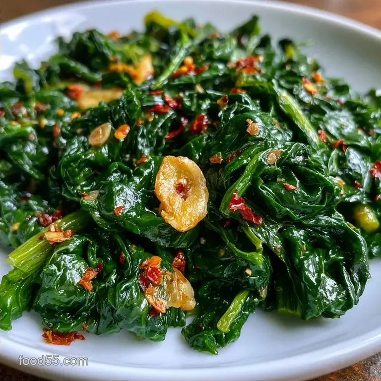 Swiss Chard with Garlic with Fresh Lemon