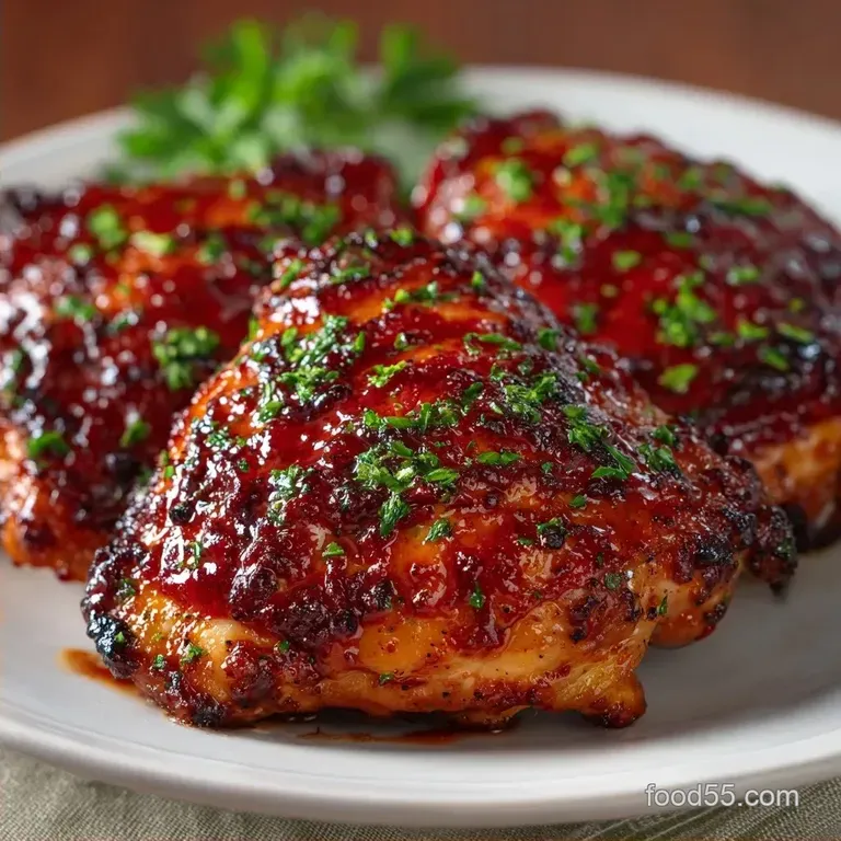 Tangy Summer BBQ Slow Cooker: Tender Chicken Thighs