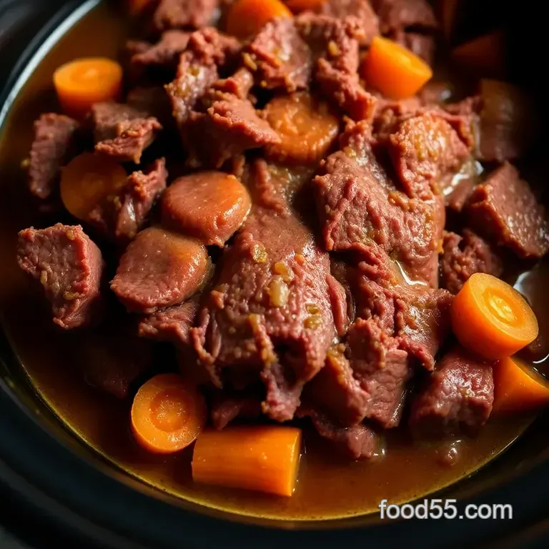 Tender Slow Cooker Corned Beef: A Comfort Food Classic presentation