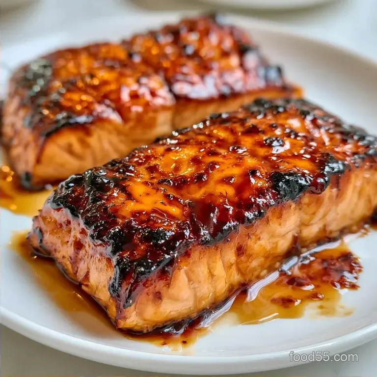 Teriyaki Salmon Bowl with Honey Glaze