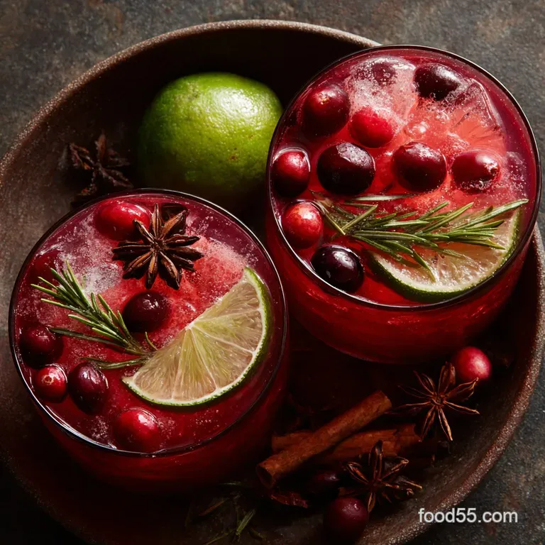 Thanksgiving Big Batch Cocktails: the Gobblers Gold Spiced Punch presentation