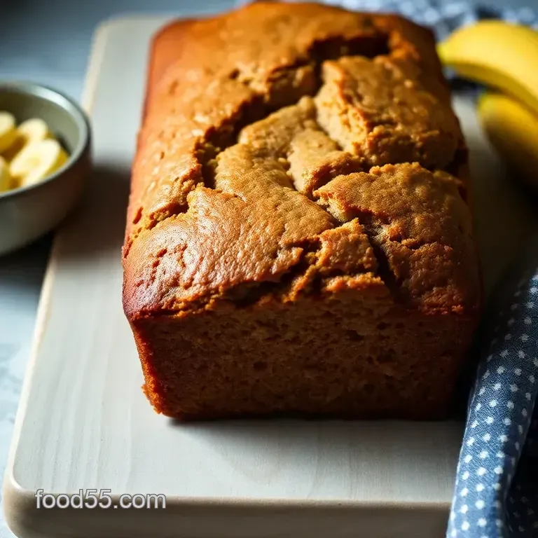 The " Bake Off" Worthy Banana Bread presentation