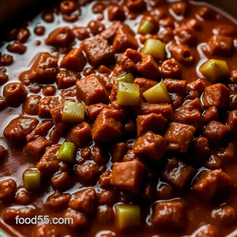 The Blue Ribbon Bounty: Award-Winning Texas-Style Chili presentation
