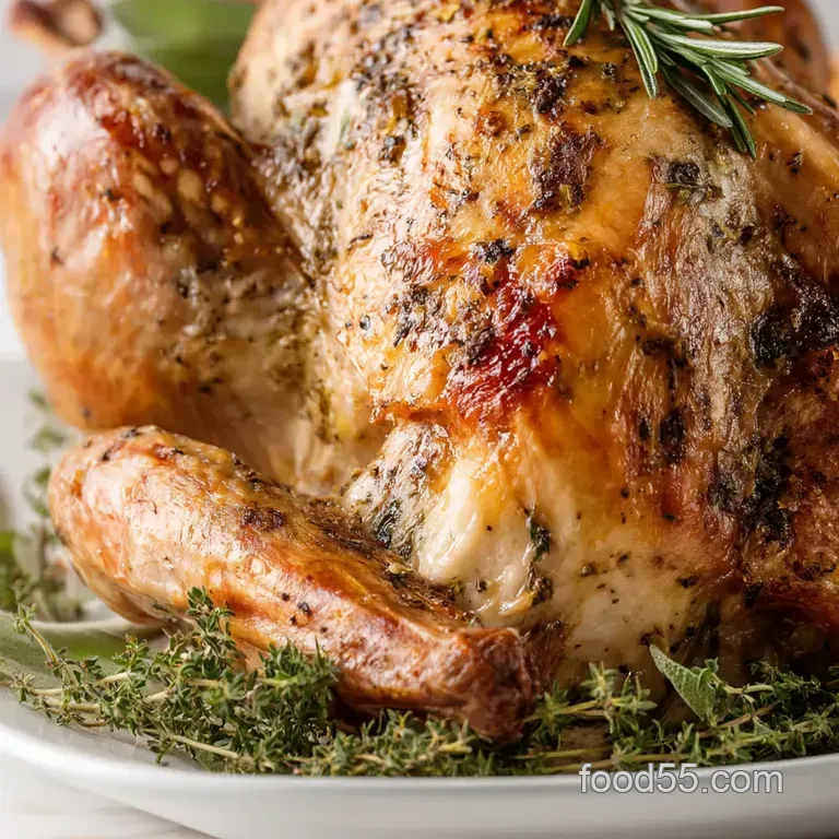 The Foolproof Roaster Oven Turkey presentation