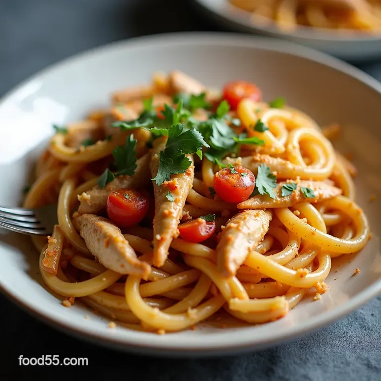 The TexMex Takedown Speedy OnePot Chicken Fajita Pasta